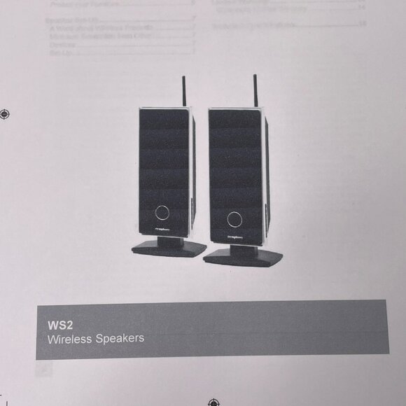 iSymphony WS2 Wireless Speakers User Manual Instruction Guide u - Picture 3 of 6